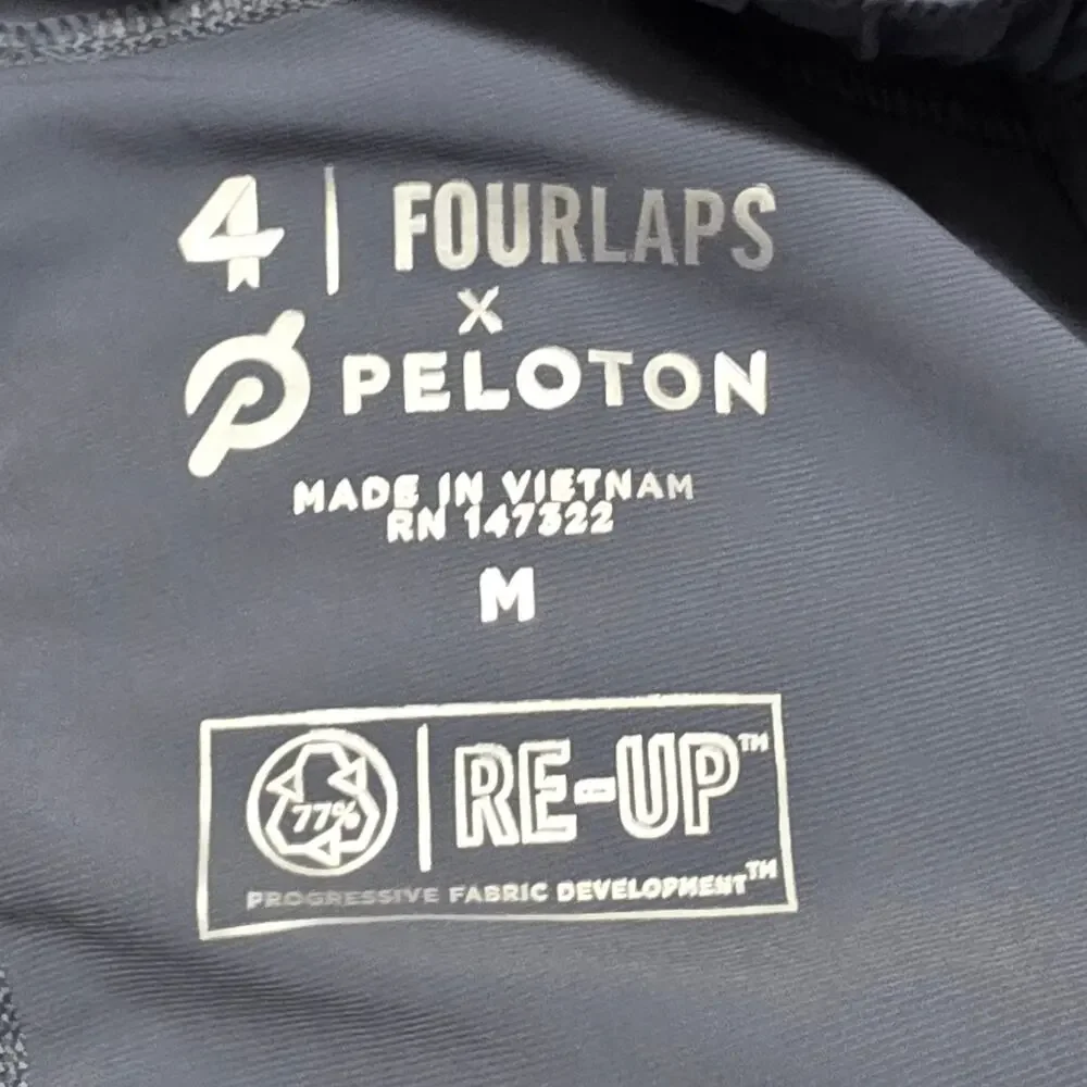 Fourlaps x Peloton Flex Joggers Mens Size M Ombre Blue Casual Activewear Workout